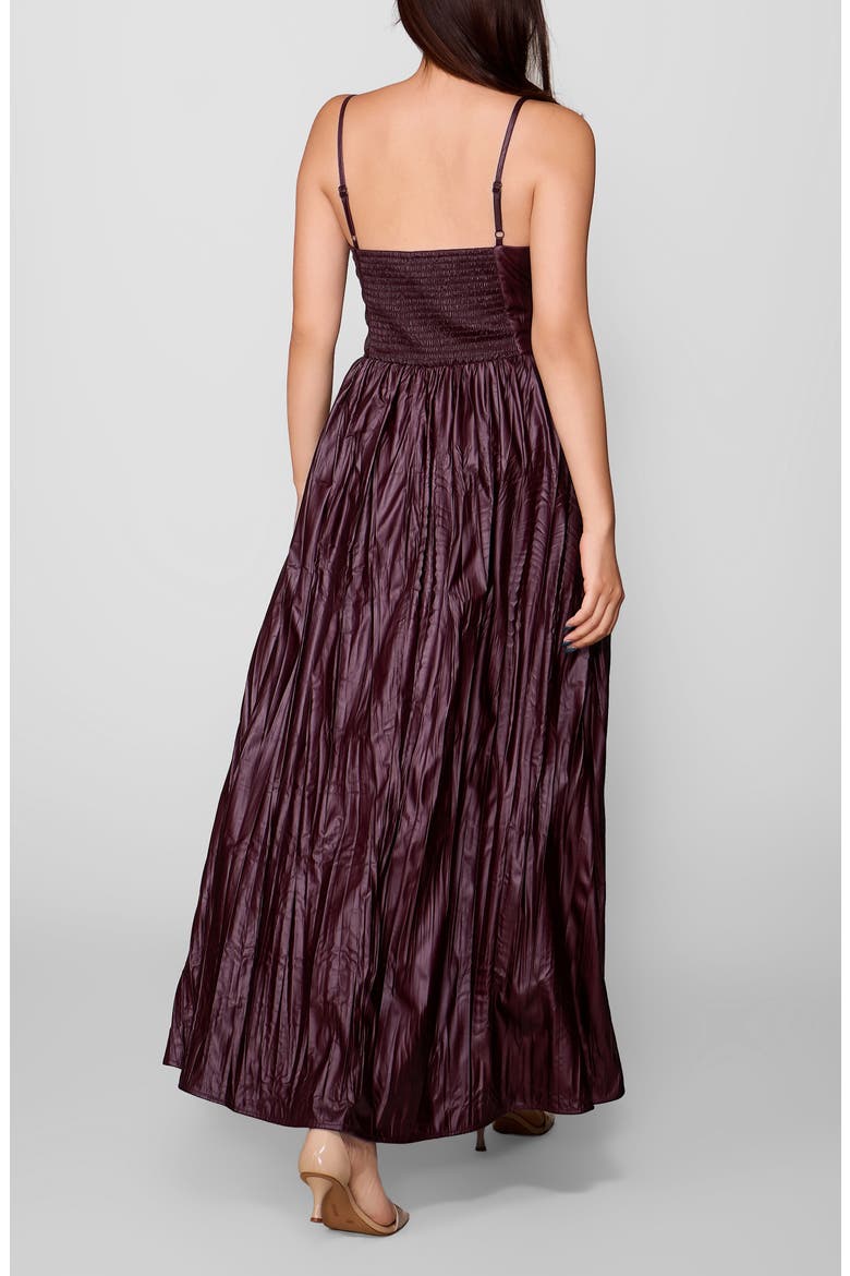 Faux Leather Dress, Alternate, color, BURGUNDY