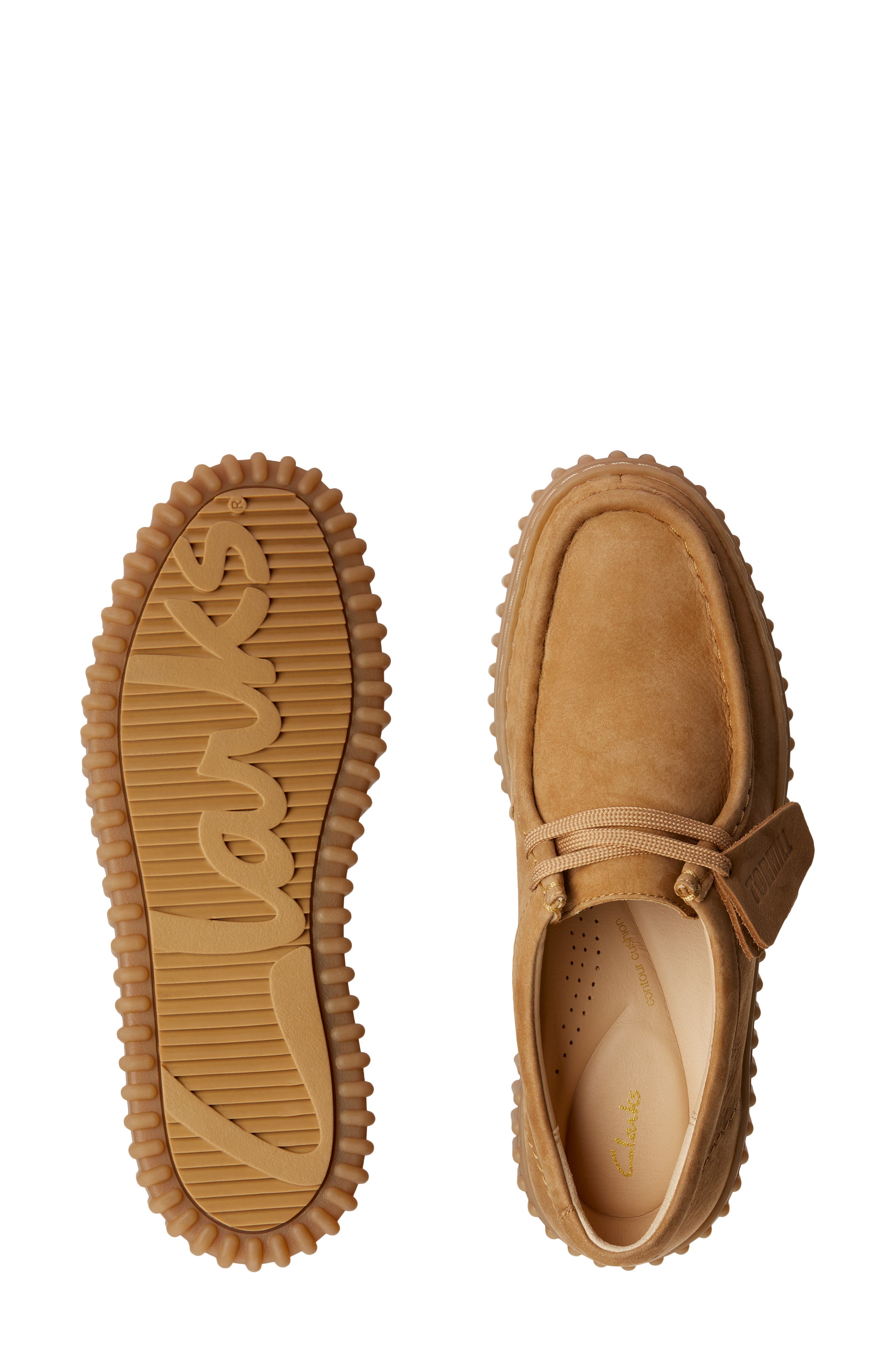 Clarks<sup>®</sup> Torhill Bee Chukka Sneaker, Alternate, color, Light Tan Nubuck
