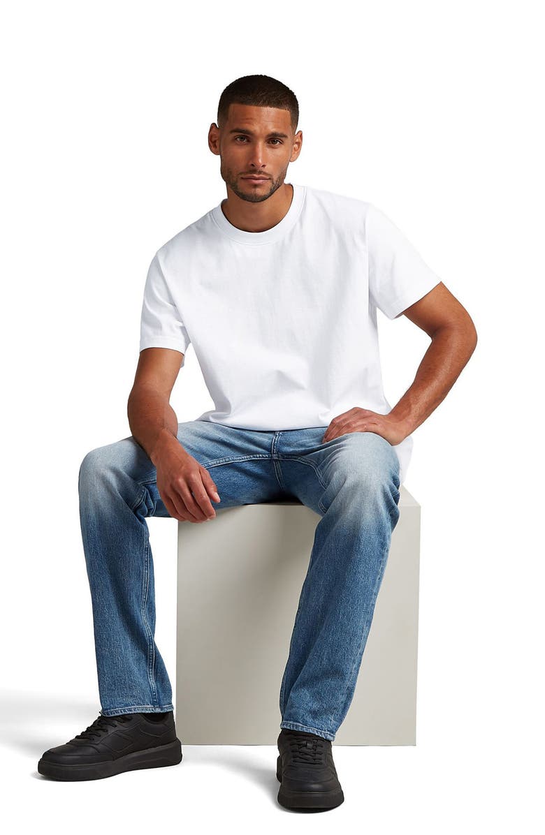 G-STAR Mosa Straight Jeans, Alternate, color, Sun Faded Blue Donau