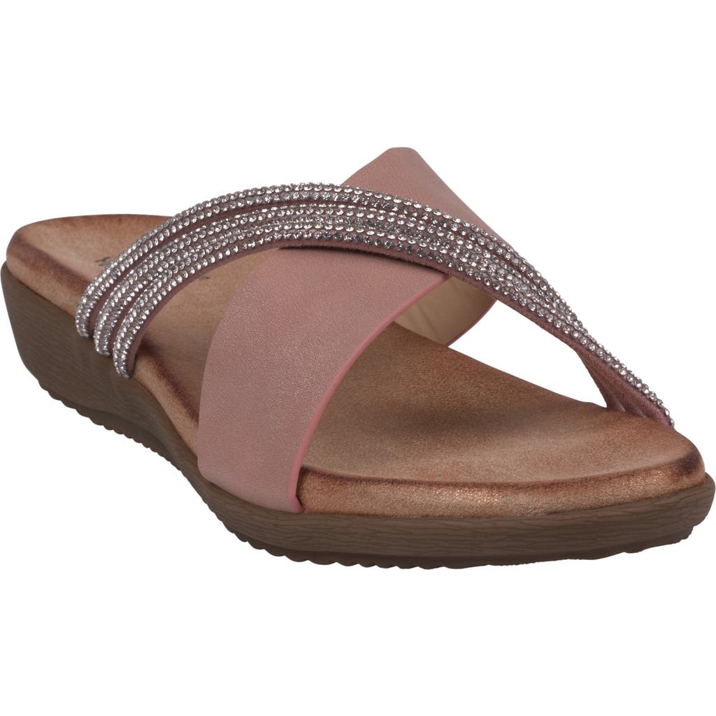 Gc Shoes Iris Comfort Wedge Sandal In Blush