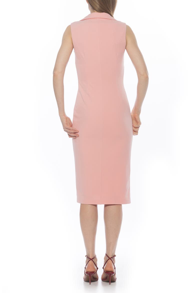 Jean Sheath Dress, Alternate, color, BLUSH