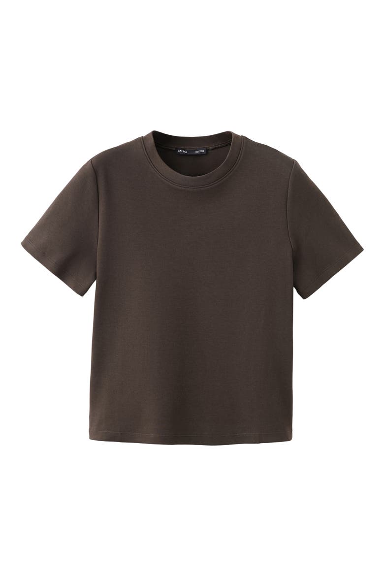 Short Sleeve T-Shirt, Main, color, CHOCOLATE