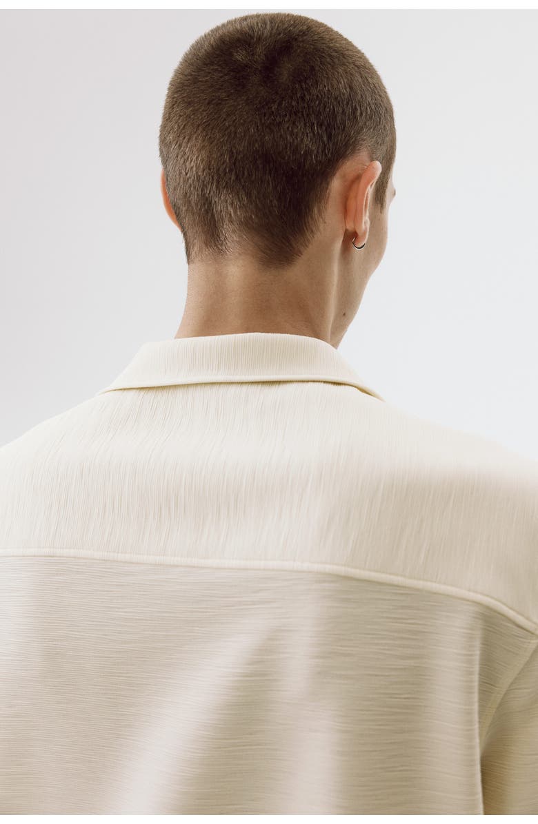 H&M Loose-fit resort shirt, Alternate, color, White