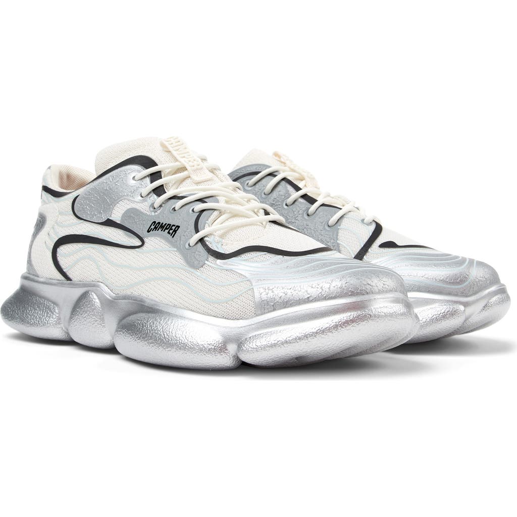 Shop Camper Karst Sneaker In Silver Multi