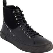 KARL LAGERFELD PARIS Studded High Top Sneaker