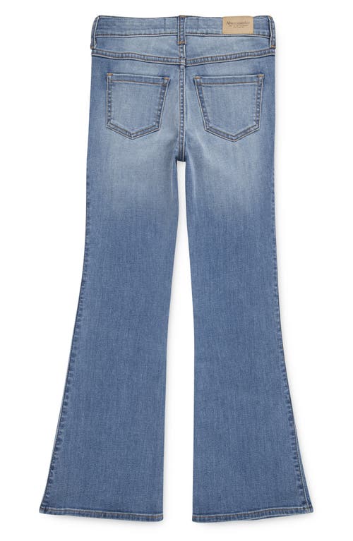 Abercrombie Kids Kids' High Waist Flare Jeans In Blue
