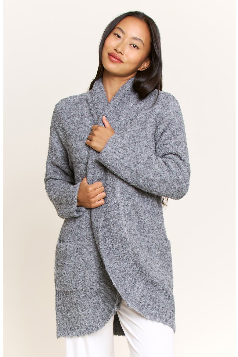 Ready to Relax Cardigan, Alternate, color, HEATHER GREY