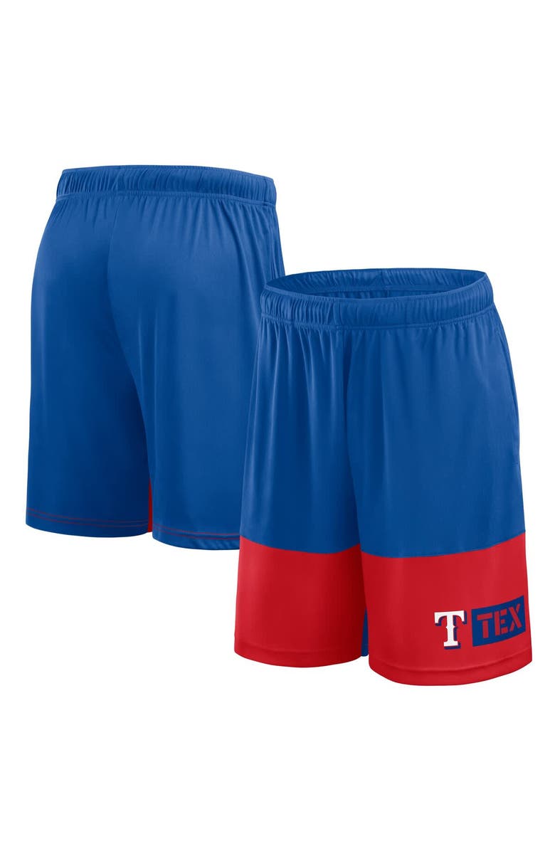 FANATICS Men's Fanatics Royal Texas Rangers Best of the Best Shorts, Main, color, Royal