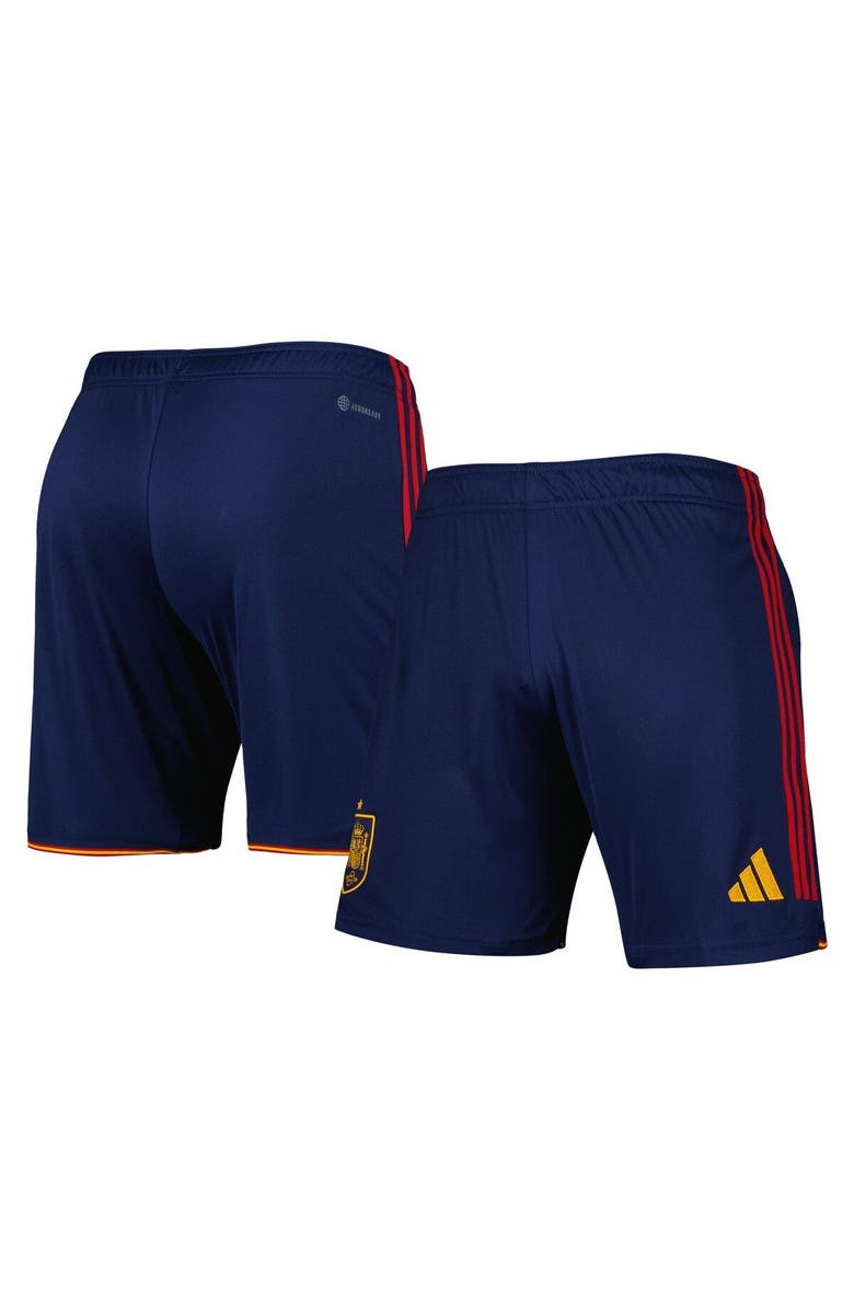 adidas Men's adidas Navy Spain National Team AEROREADY Replica Shorts, Main, color, 