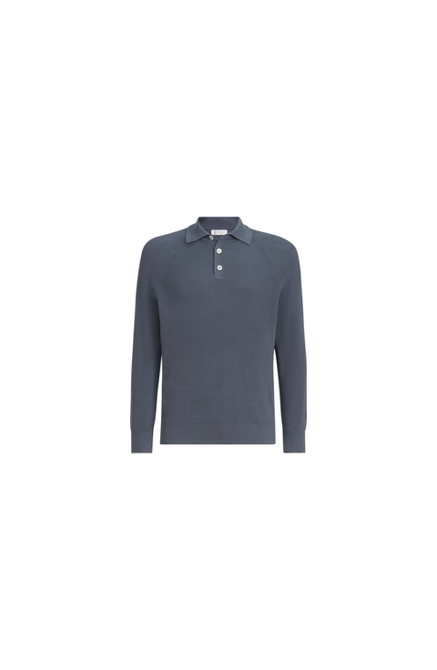 English Rib knit polo