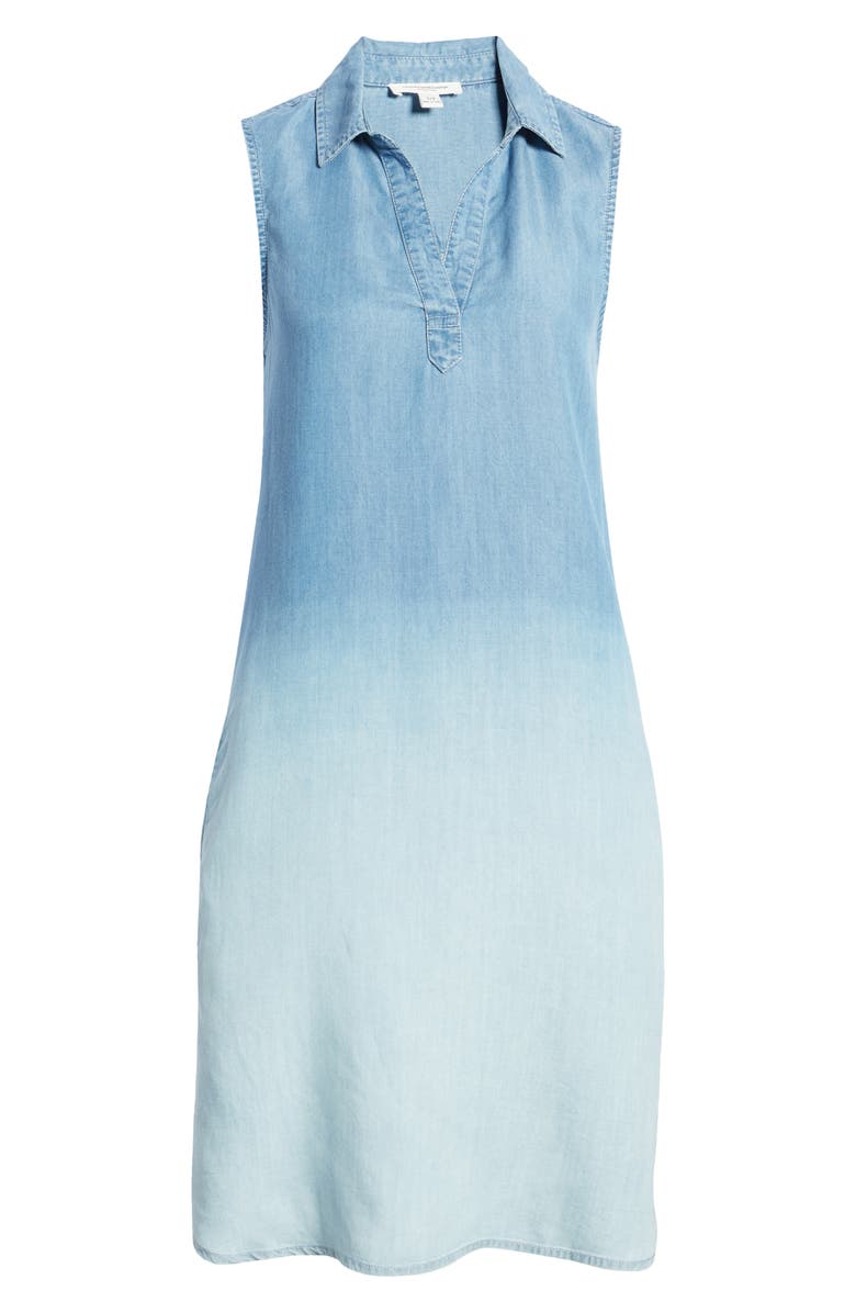 beachlunchlounge Shelay Chambray Shirtdress, Alternate, color,