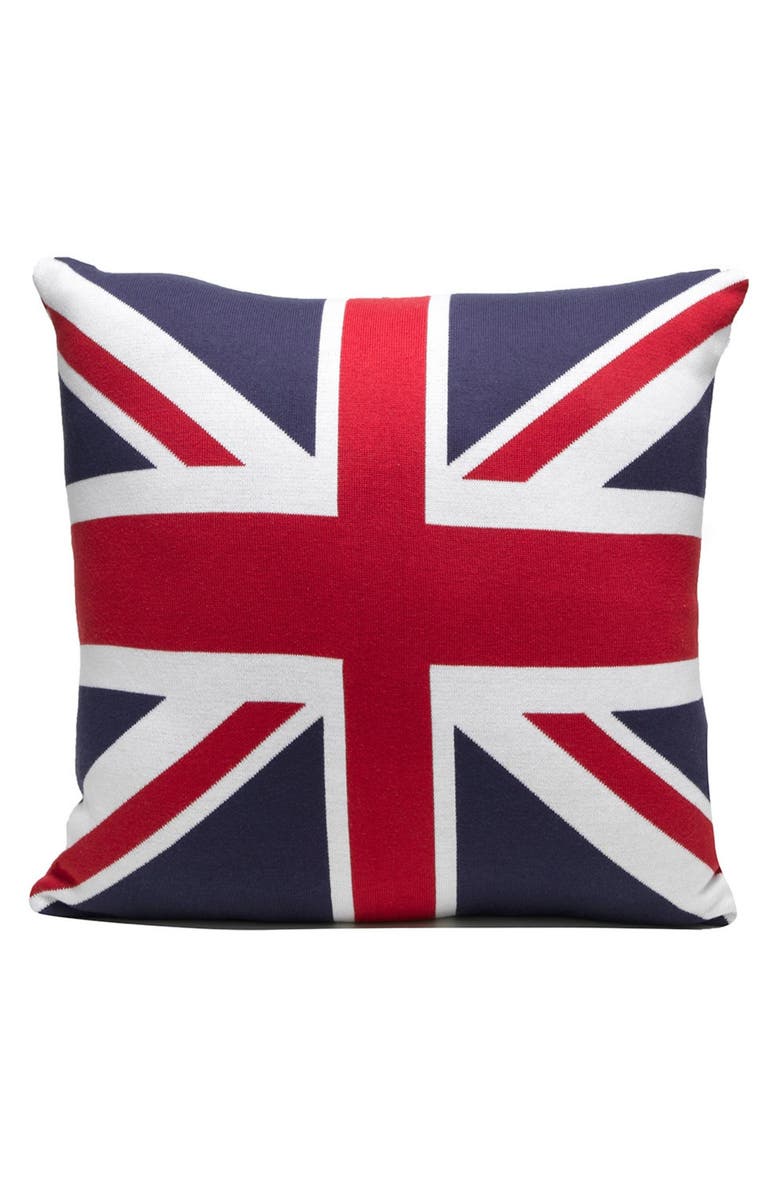 RIAN TRICOT England Flag Throw Pillow, Main, color, 