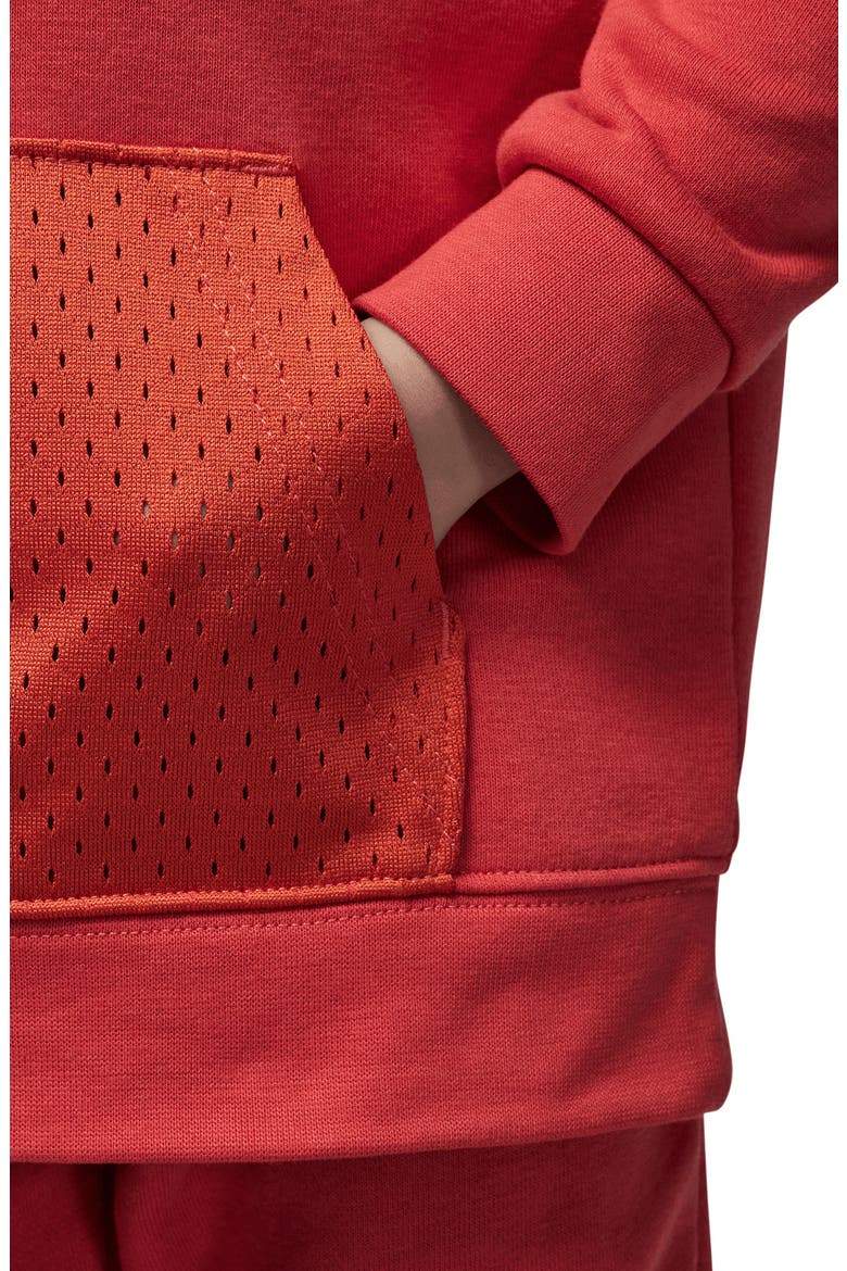 Kids' Off Court Flight Hoodie & Sweatpants Set, Alternate, color, LOBSTER