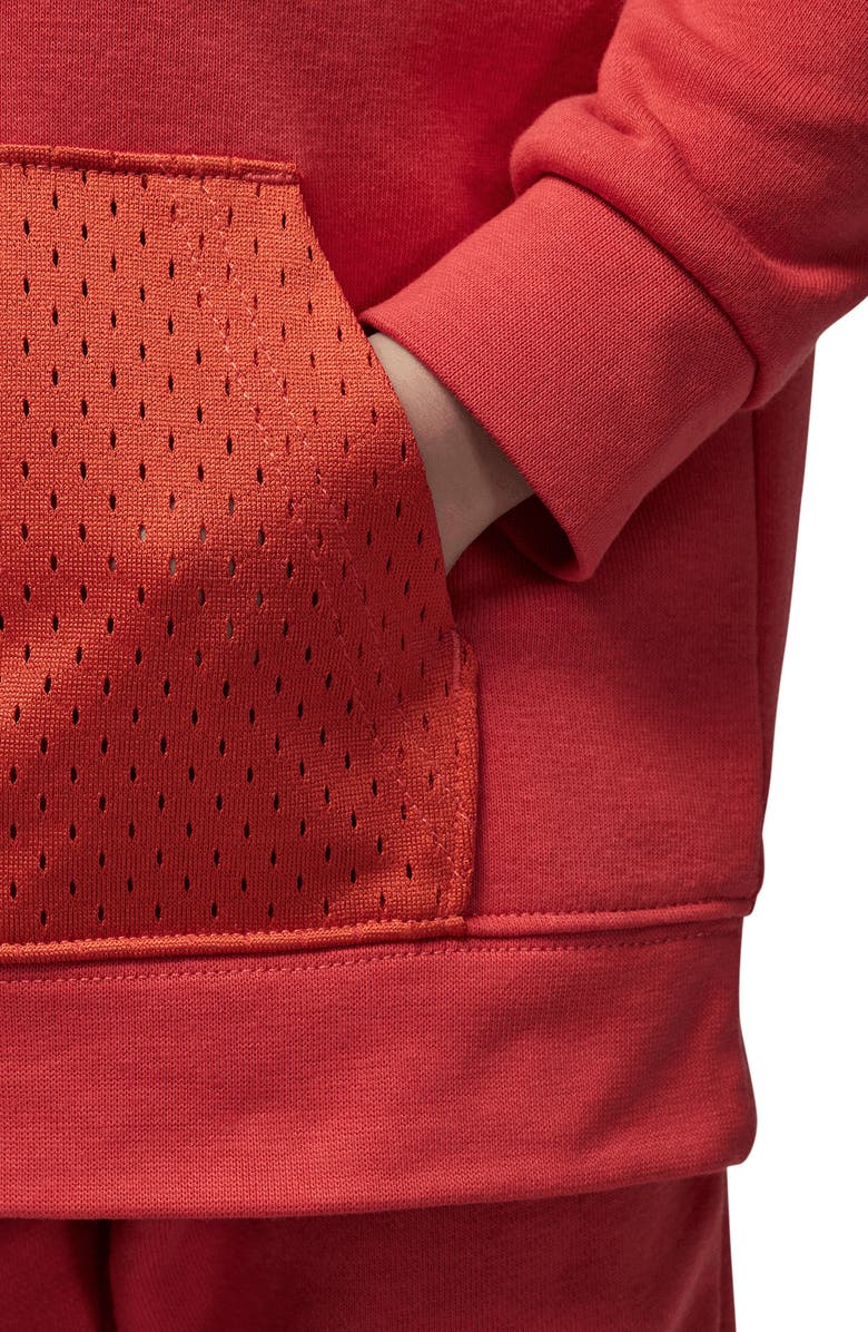 Jordan Kids' Off Court Flight Hoodie & Sweatpants Set, Alternate, color, Lobster