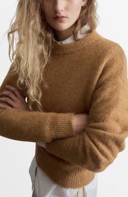 MANGO Crewneck Sweater