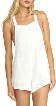 Billabong Beach Crush Cotton Gauze Cover-Up Romper