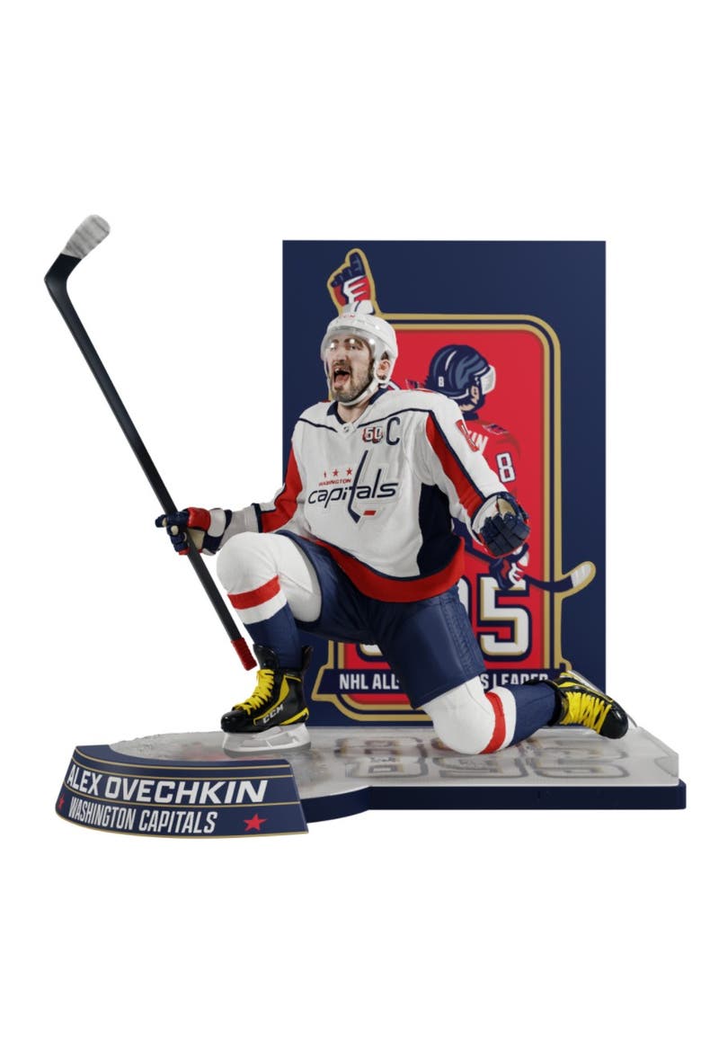 Alex Ovechkin NHL All-Time Goals Leader McFarlane 16th Resin Statue, Main, color, Multi-Color