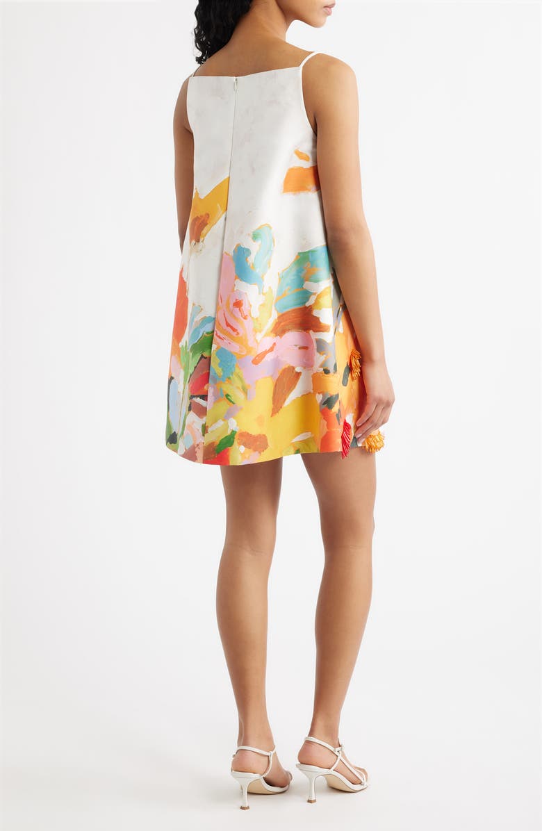 Acler Java Floral Print Minidress, Alternate, color, Mixed Floral