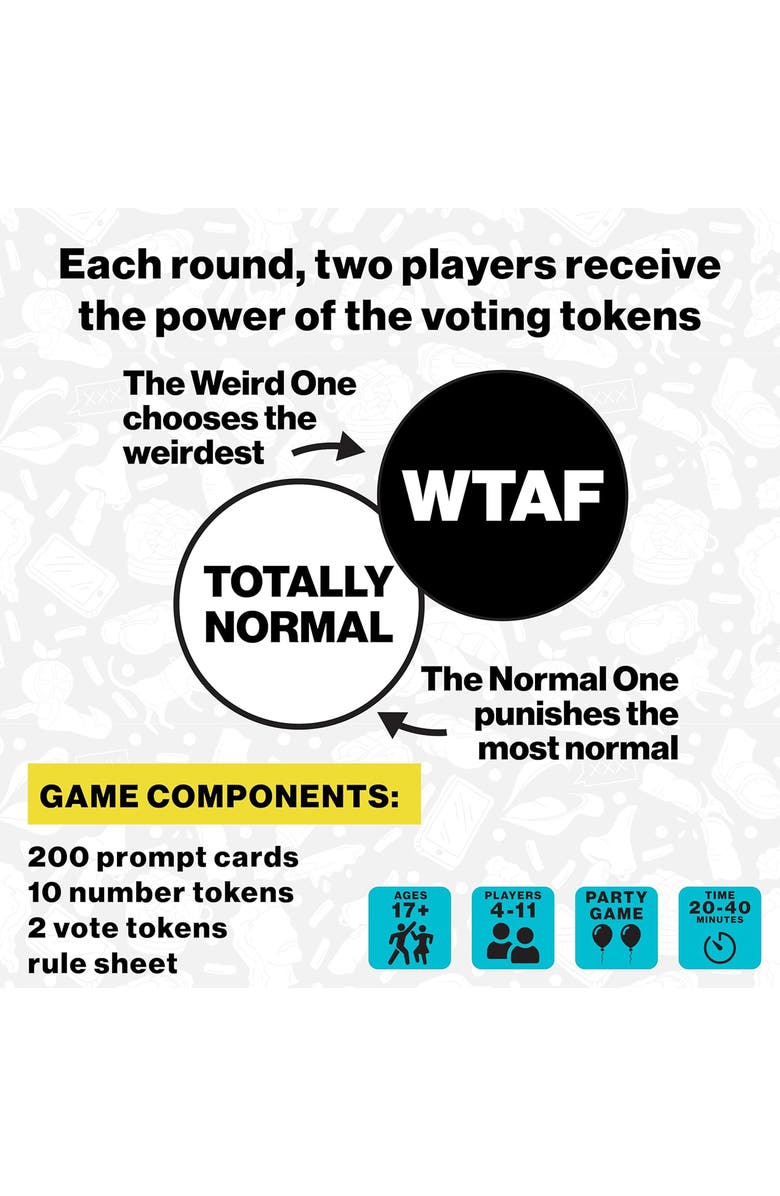 CratedWithLove New Game! Wtaf Adult Party Game, Age 17+, Alternate, color, Multicolored