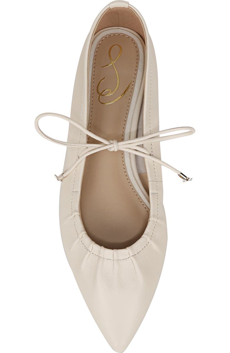 Sam Edelman Bri Mary Jane Pointed Toe Flat, Alternate, color, Modern Ivory