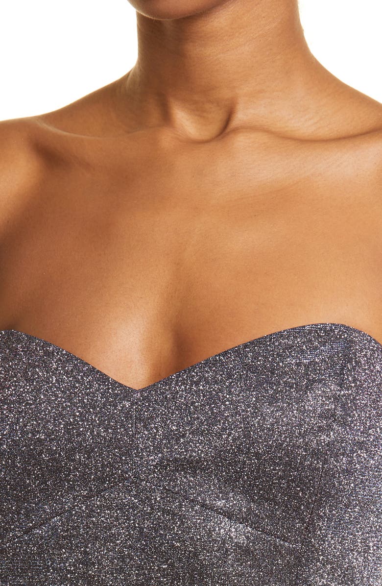 Nicole Miller Bustier Minidress, Alternate, color,