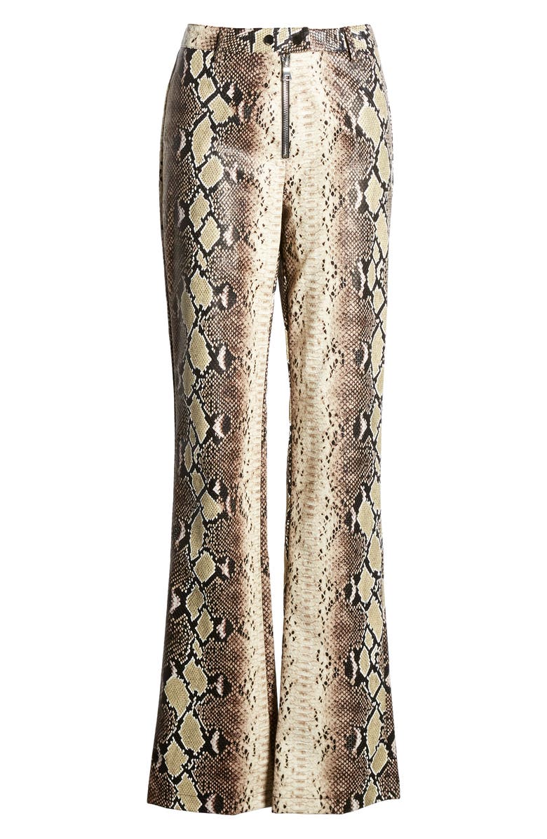 I.AM.GIA Brandy Snakeskin Print High Waist Pants, Alternate, color, 