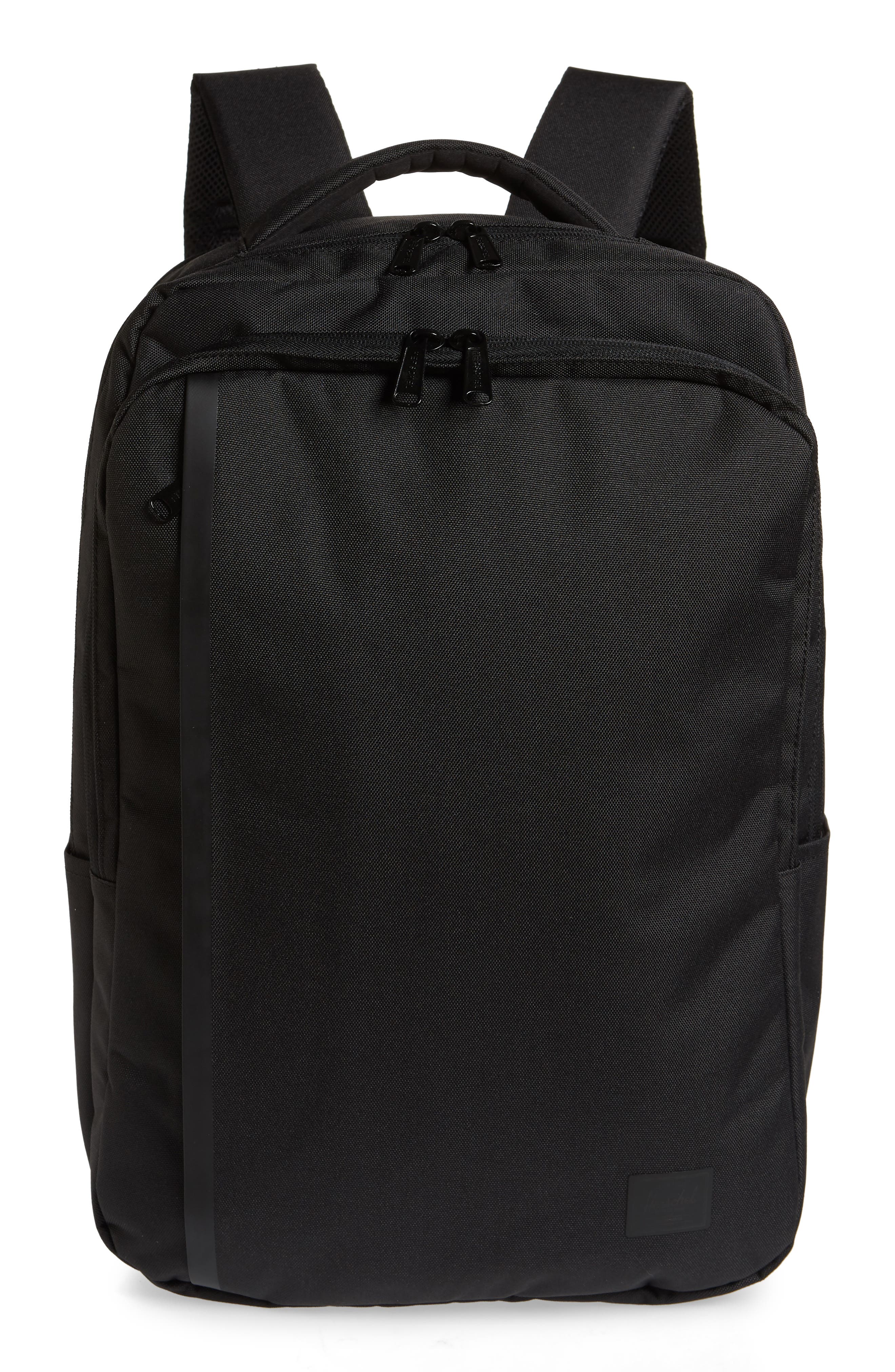 Travel Backpack, Main, color, BLACK