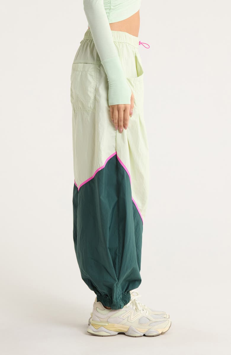 Free People FP Movement Freeflow Colorblock Joggers, Alternate, color, Spring Meadow Combo