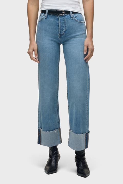 Rosie High-Rise Wide Leg Ankle Jean