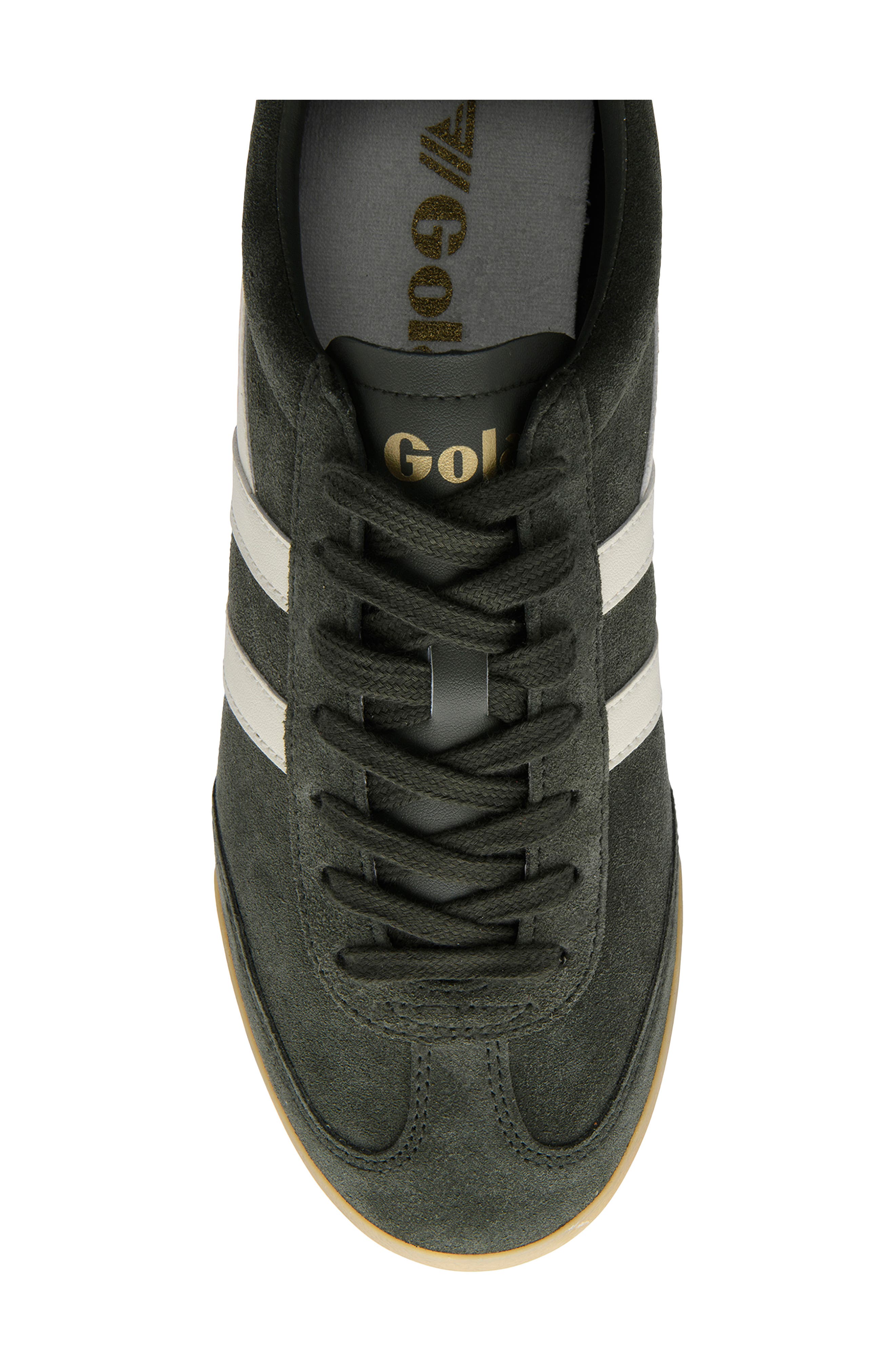 Gola Apollo Sneaker, Alternate, color, Dark Khaki/ Off White/ Gum