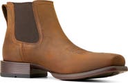 Ariat Booker Ultra Square Toe Western Chelsea Boot