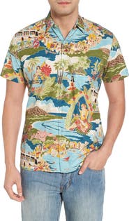 Tori Richard Boat Day Aloha Sport Shirt