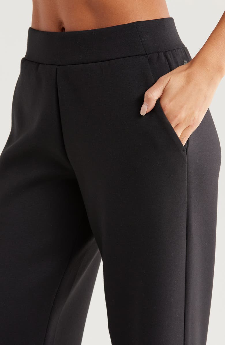 Zella Luxe Wide Leg Pocket Pants, Alternate, color,