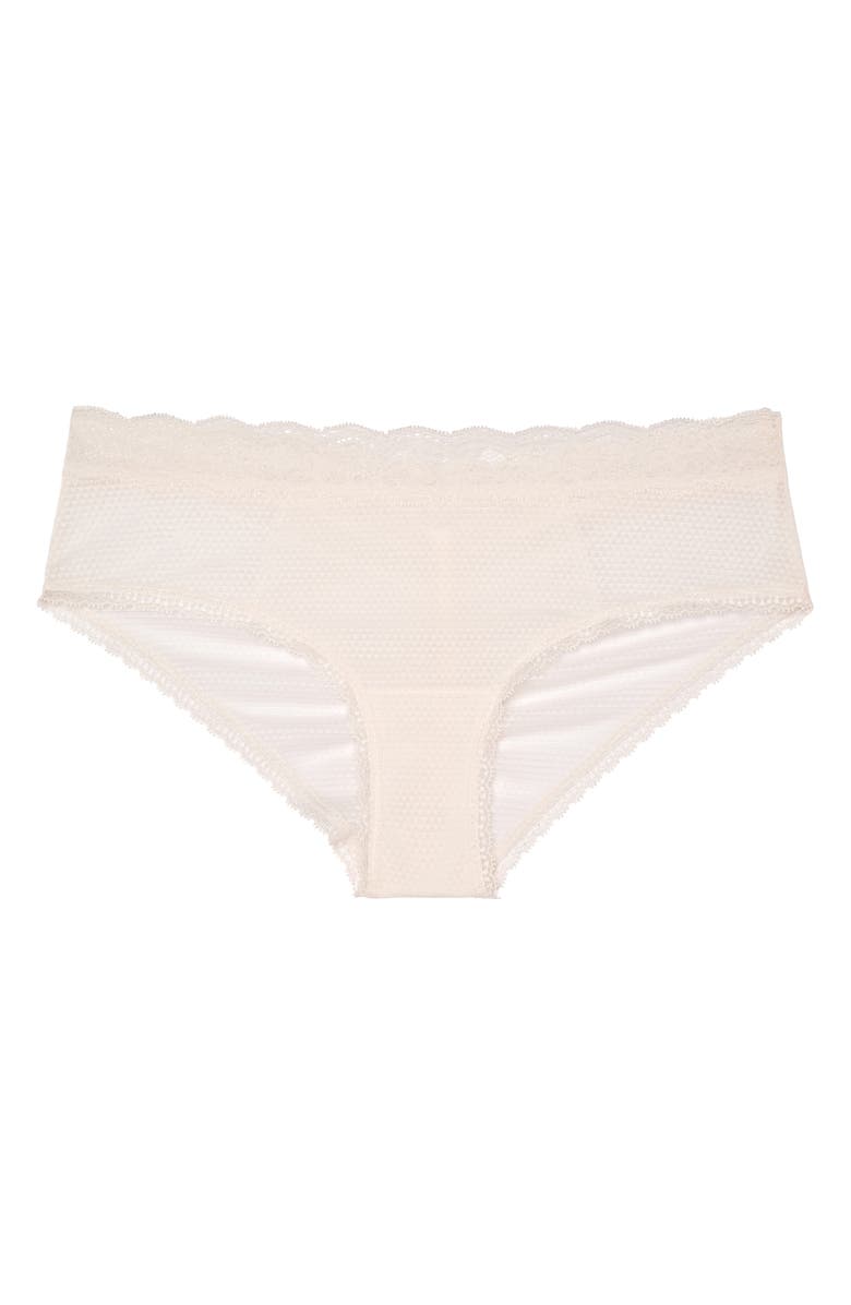 PASSIONATA Brooklyn Cheeky Boyshorts, Alternate, color, Talc