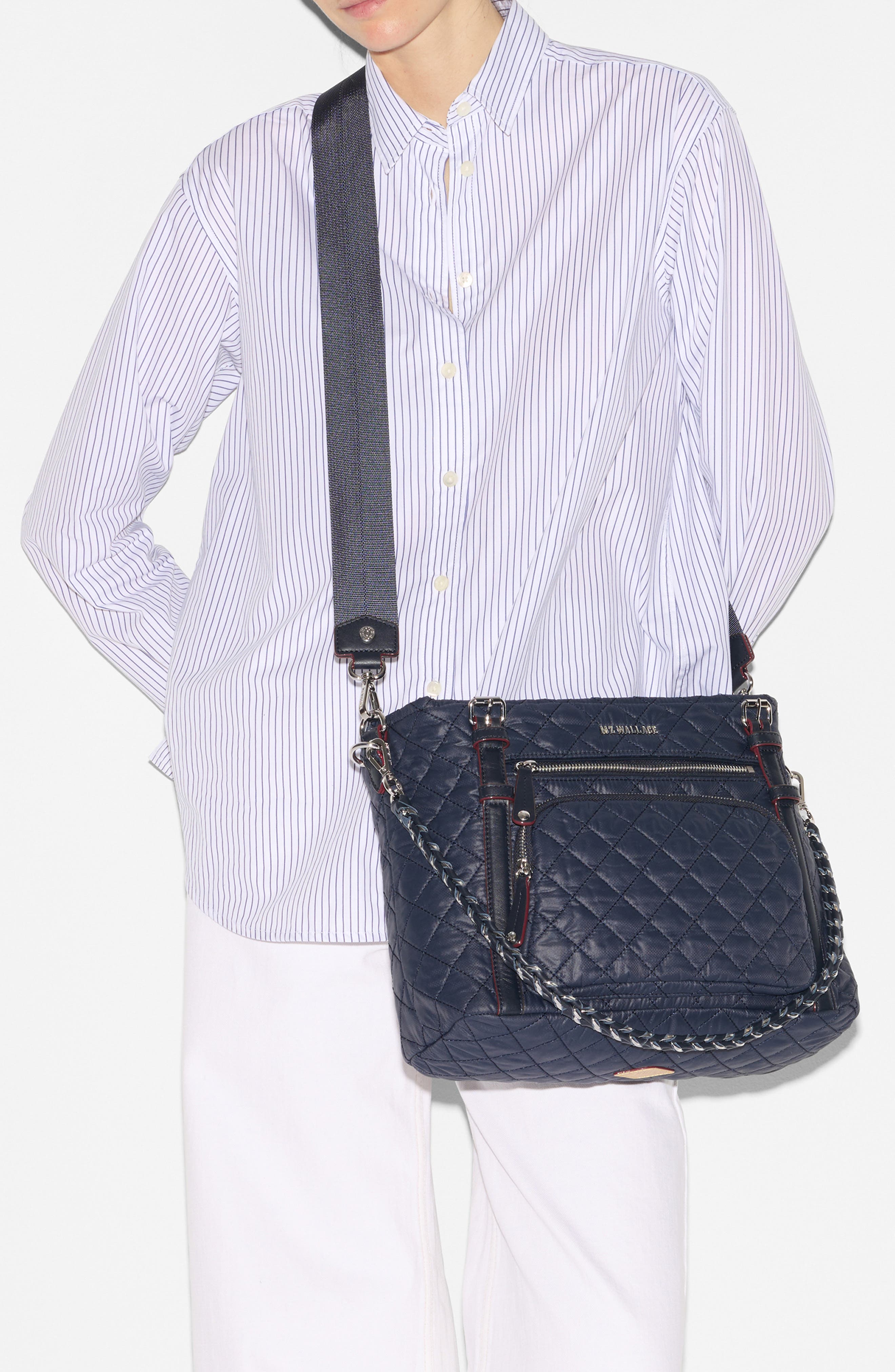 MZ Wallace Crosby Everywhere Nylon Tote, Alternate, color, 