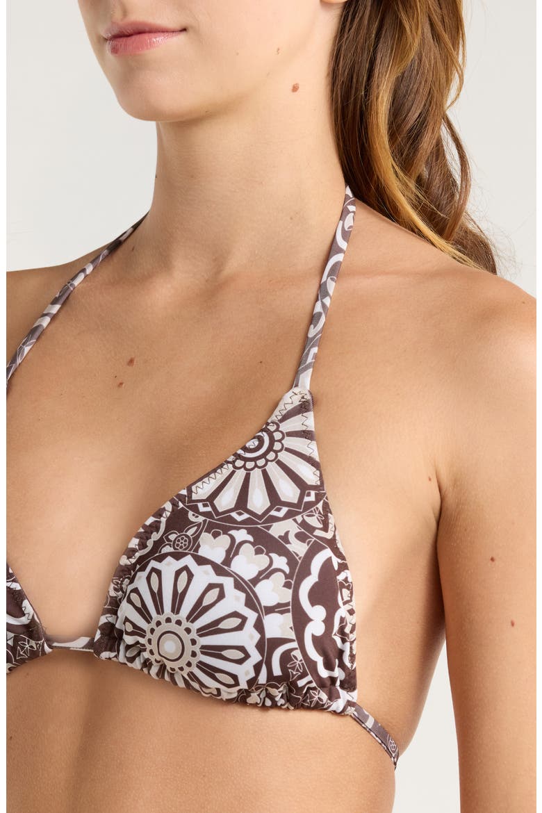Adley Triangle Bikin Top, Alternate, color, BEACH BROWN COMBO