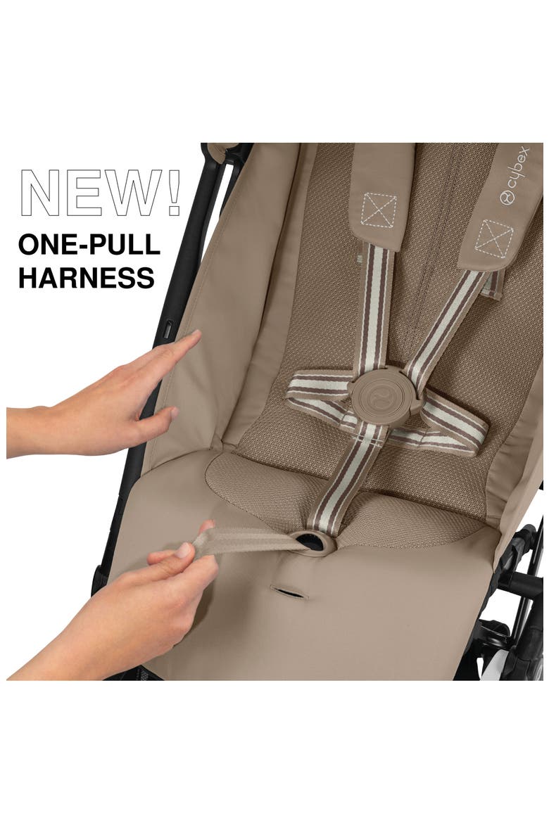 Libelle 2 Ultracompact Lightweight Travel Stroller, Alternate, color, CANVAS WHITE