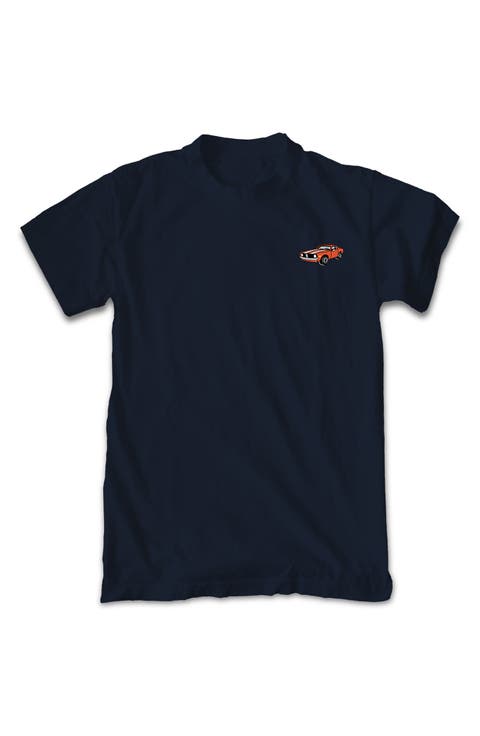 Muscle Car Emblem Graphic T-Shirt
