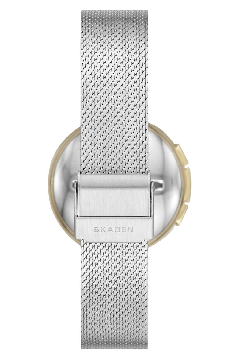 Signature T-Bar Hybrid Smartwatch, 36mm, Alternate, color, SILVER/ GOLD