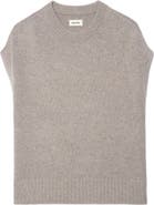 Zadig & Voltaire Darcy Short Sleeve Wool & Cashmere Sweater