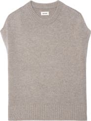 Zadig & Voltaire Darcy Short Sleeve Wool & Cashmere Sweater