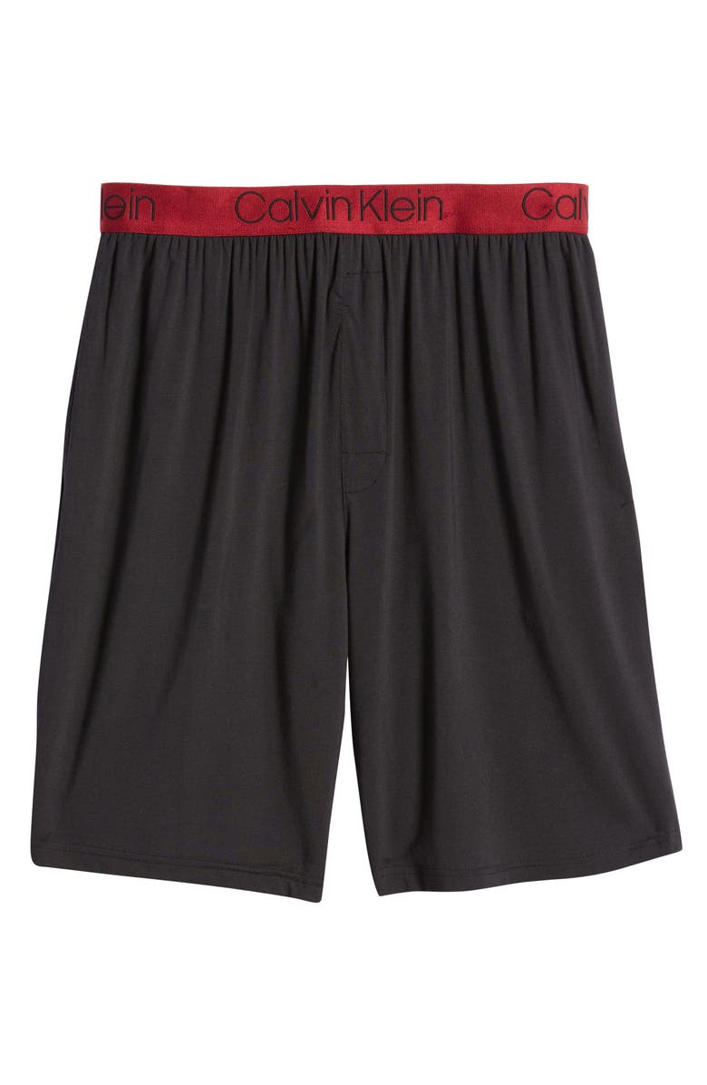 Calvin Klein Stretch Modal Sleep Shorts, Alternate, color,