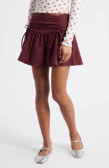 Cinched Miniskirt