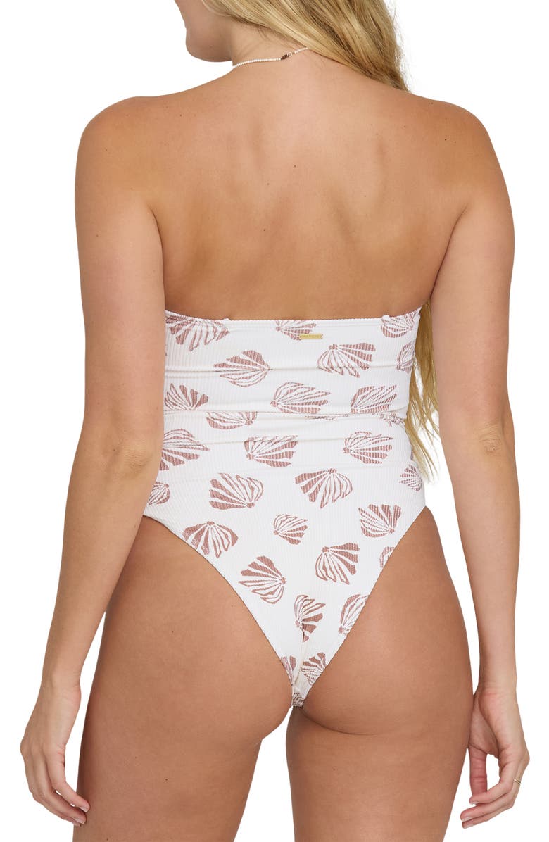 Billabong Sand Shells Hailey One-Piece Swimsuit, Alternate, color, Salt Crystal