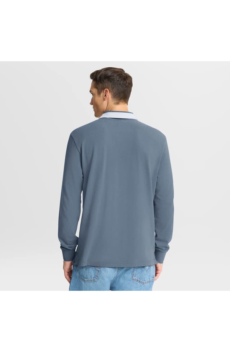 FANATICS Men's Fanatics Blue Milano Cortina 2026 Winter Olympics Tipped Long Sleeve Polo, Alternate, color, Blue