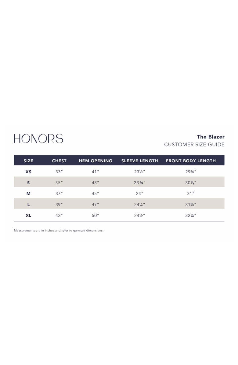 Honors The Honors Blazer, Alternate, color, Black