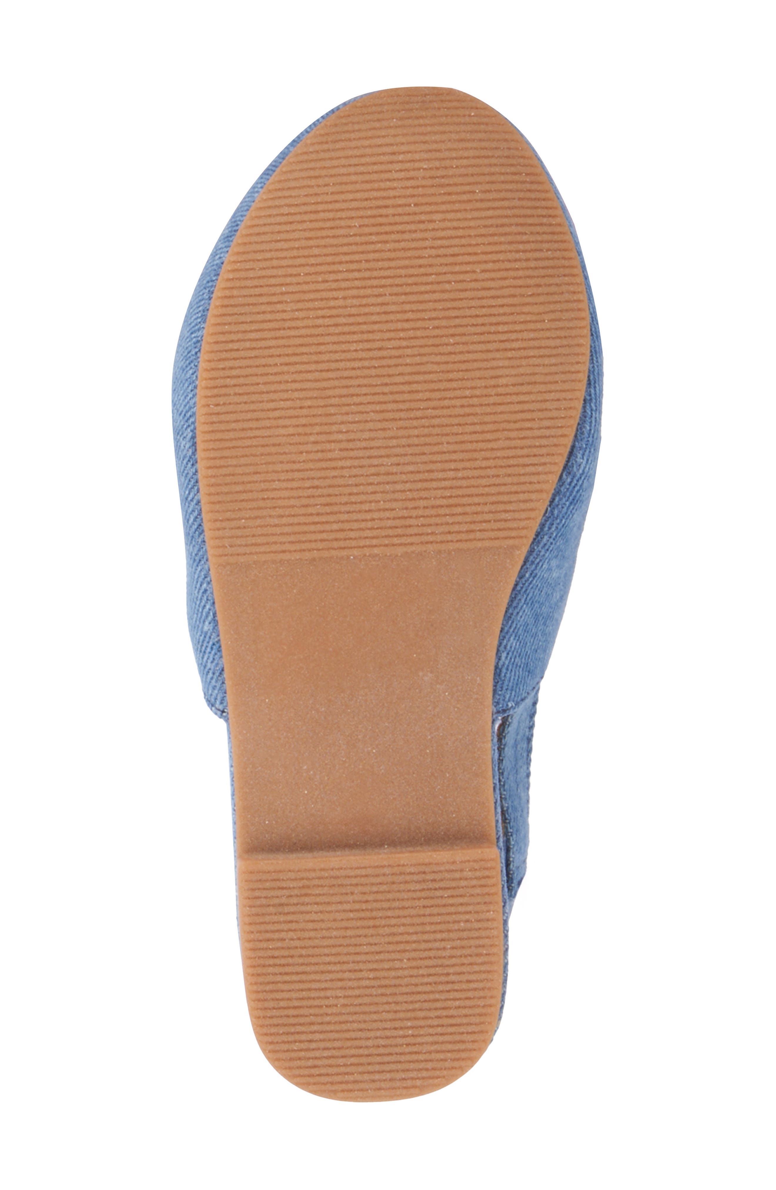 OLIVIA MILLER Kids' Diamond Quilt Mule, Alternate, color, Denim