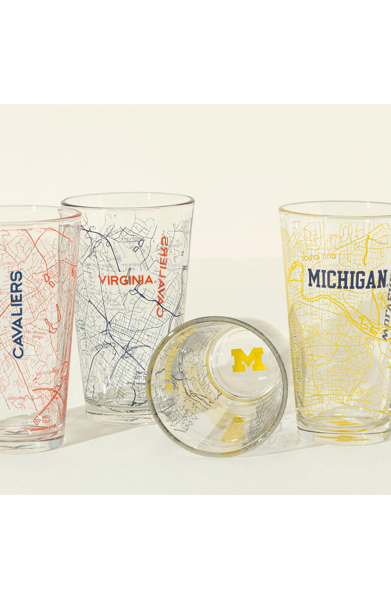 Uncommon Goods Your College Town Pint Glass - Set of 2, Alternate, color, University Of Georgia
