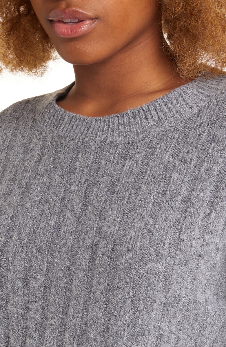 BP. Ribbed Crewneck Sweater, Alternate, color,