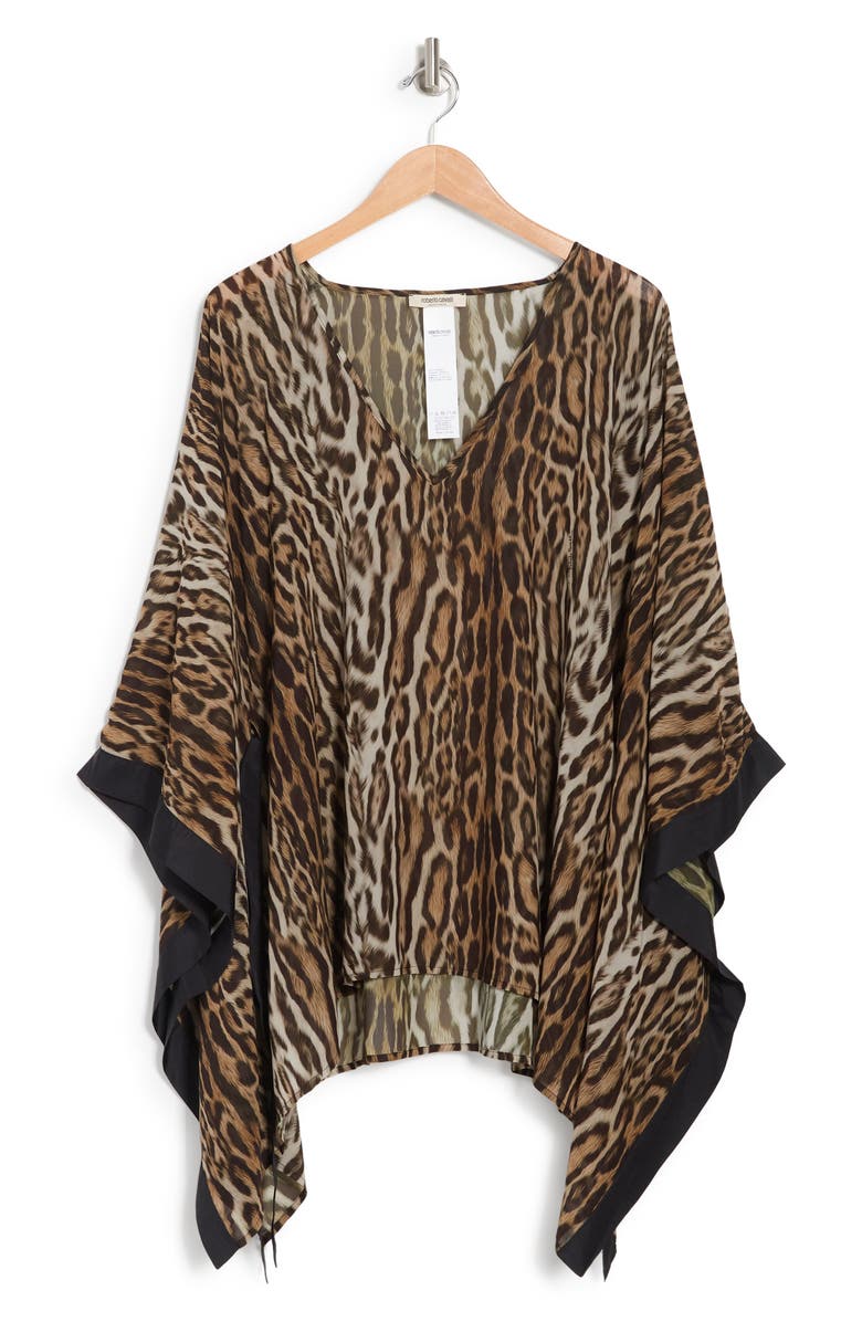 Roberto Cavalli Animal Print Kaftan | Nordstromrack